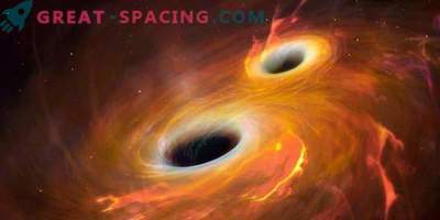Was passiert, wenn zwei Schwarze Löcher kollidieren?