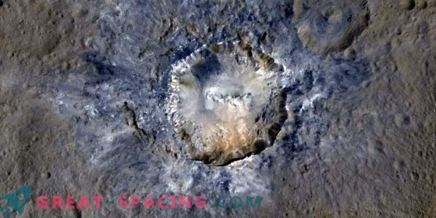 Die Isolierung in Kratern kann auf unterirdisches Eis hindeuten.