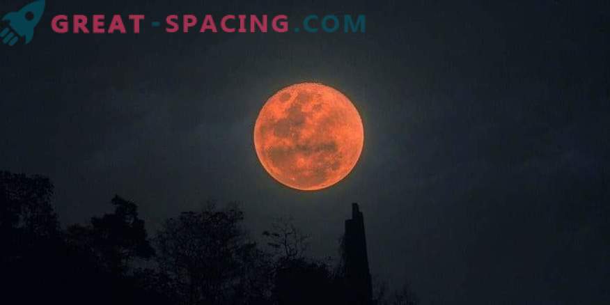 Totale Mondfinsternis: Fotos von Beobachtern
