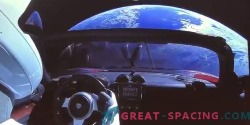 Erstaunliches Video von Tesla-Wagen ins All gestartet