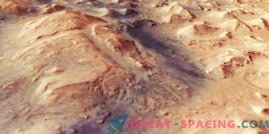 Wasser, Wind und Eis waren an der Bildung der Marsoberfläche beteiligt.