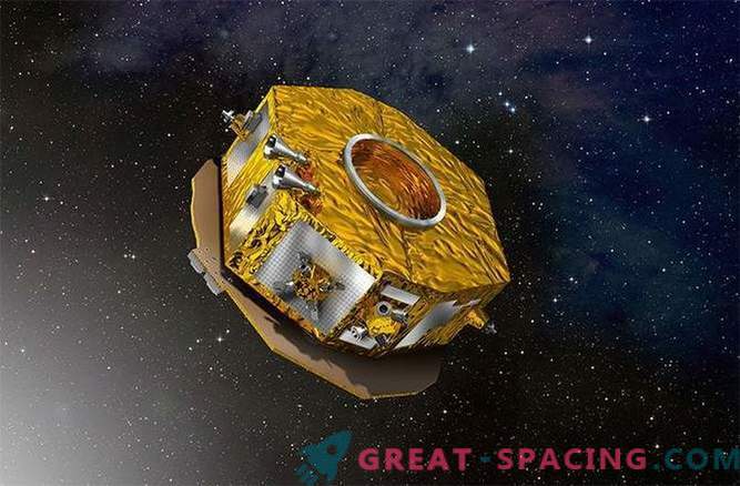 LISA-Raumschiff auf der Suche nach Gravitationswellen