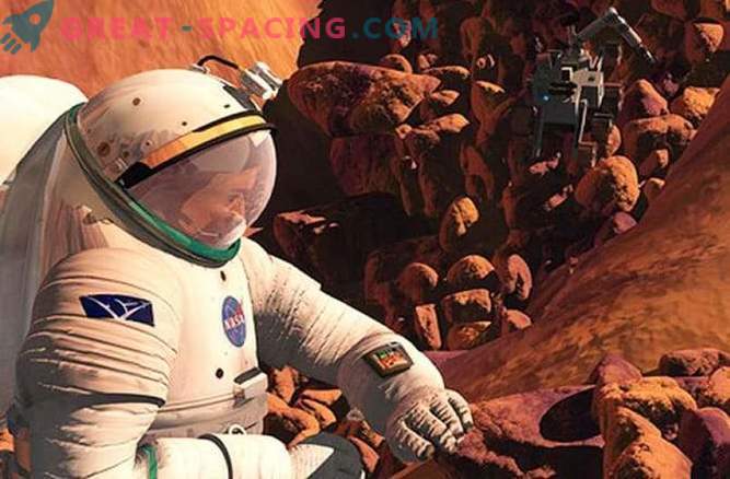 Kosmische Strahlung kann Astronauten beim Flug zum Mars schaden.