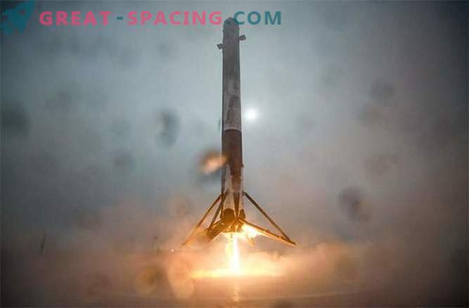 SpaceX ist schwer gelandet
