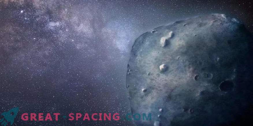 Geheimnisvolles Verhalten eines seltenen blauen Asteroiden