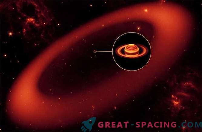 Der neu entdeckte Saturnring stellt den Gasriesen in den Schatten