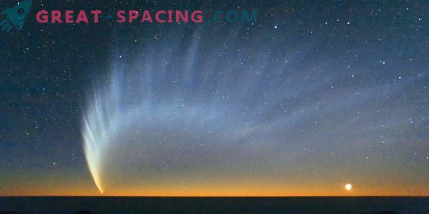 Die Geschichte der Ankunft eines ungewöhnlichen Kometen Shezo mit sechs Schwänzen