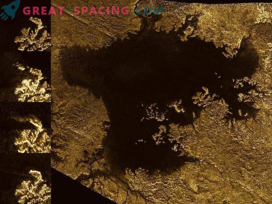 Inseln auf Titan können Blasenströme sein