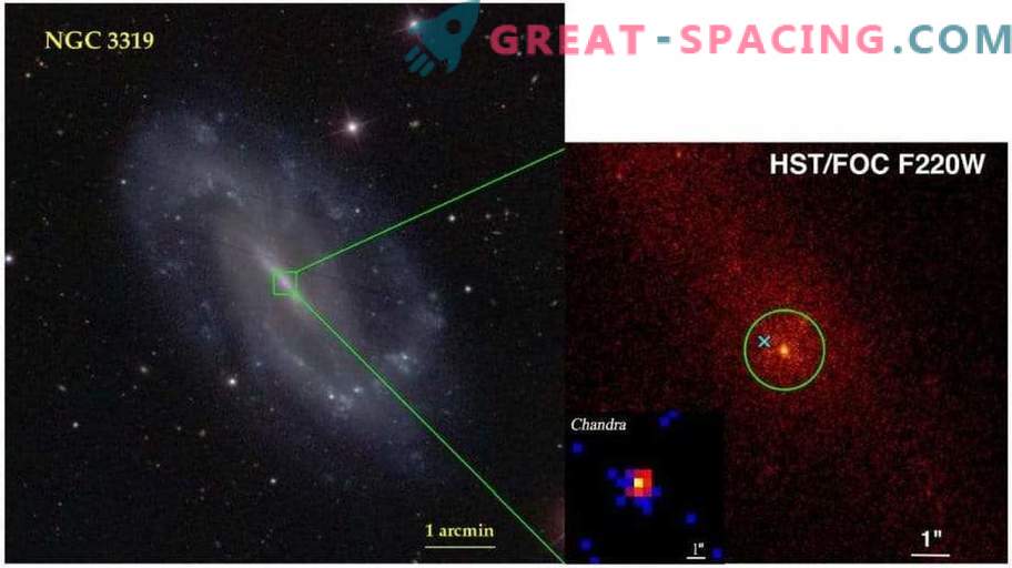 Gibt es ein seltenes Schwarzes Loch in der Galaxie NGC 3319?