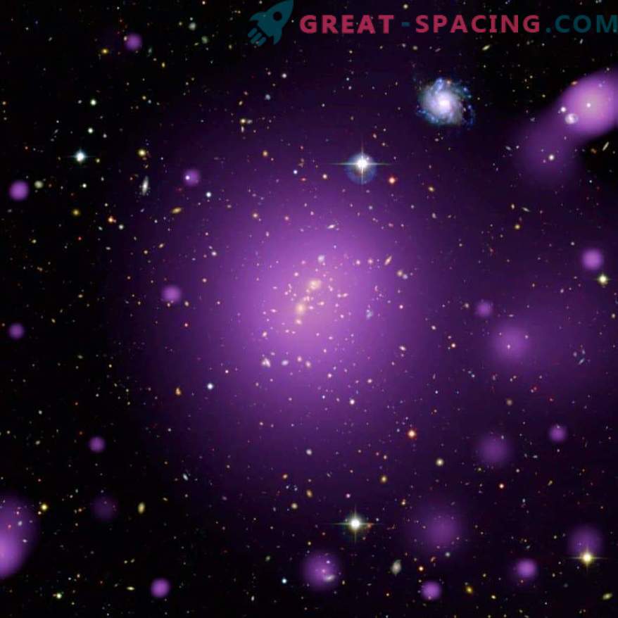 Röntgenfotografie des Universums in großem Maßstab