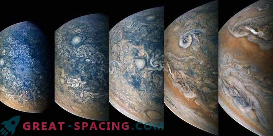 Atemberaubender Blick nördlich von Jupiter