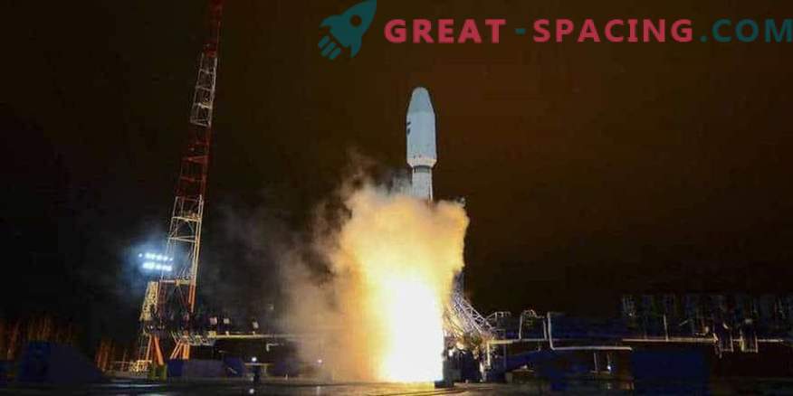 Die russische Rakete brachte den Satelliten in die Umlaufbahn