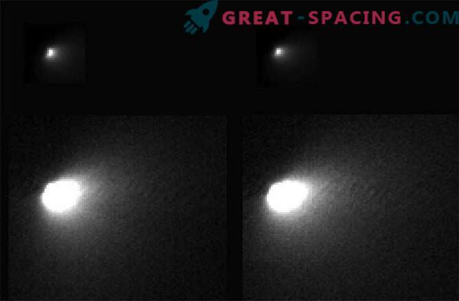 NASA-Raumschiff übertrug die ersten Fotos des Kometen Siding Spring auf die Erde