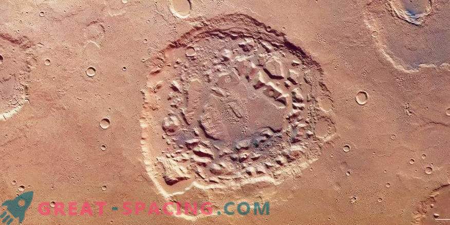 Neuer Krater auf dem Mars oder ein Supervulkan?