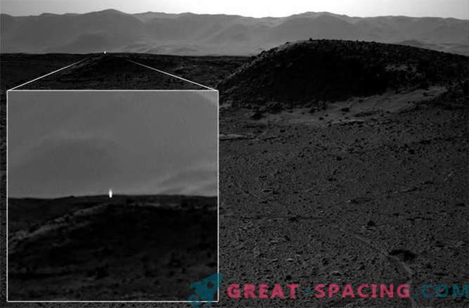 Das mystische Licht wurde vom NASA Curiosity Rover eingefangen.