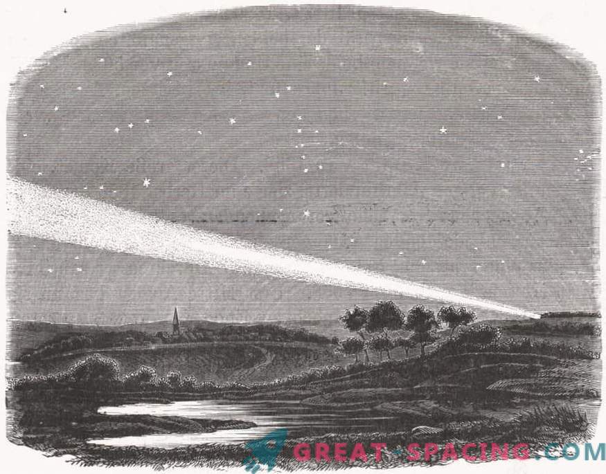Atemberaubende Bilder von Kometen, die die Menschheit erschreckten.