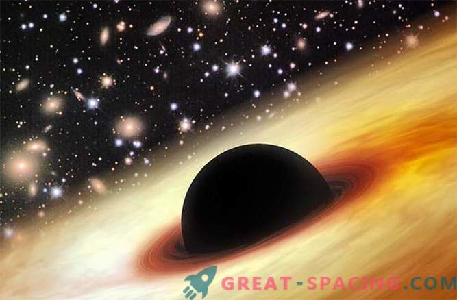 Das neugeborene Universum hat ein monströses schwarzes Loch hervorgebracht.