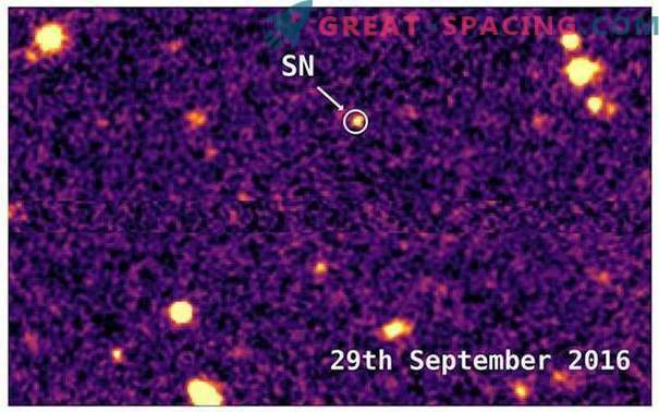 Bestätigt die am weitesten entfernte Supernova