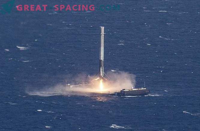 Warum die Landung einer SpaceX-Rakete im Ozean ein wichtiger Erfolg ist