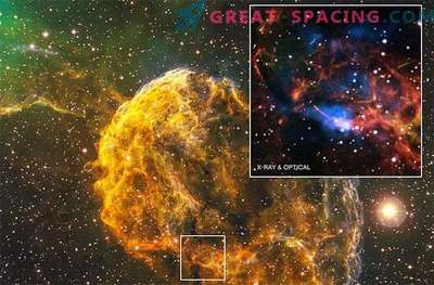 Der mysteriöse Pulsar und der mysteriöse Nebel werden aus einer Supernova geboren.