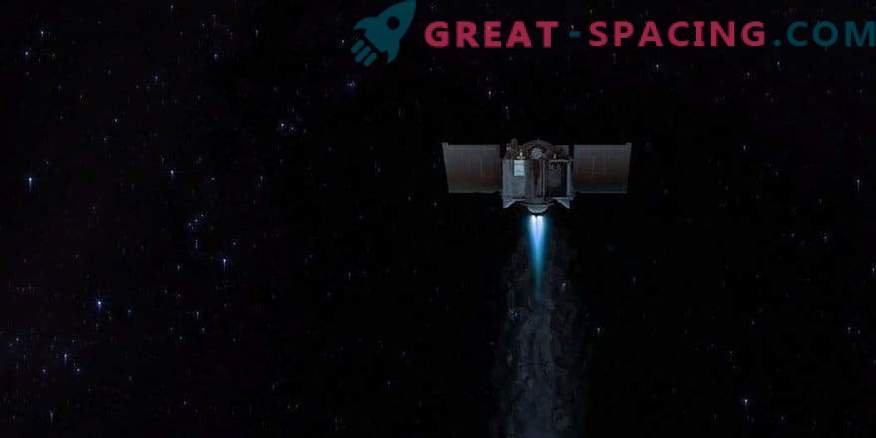 OSIRIS-REx führt das erste Asteroidenmanöver durch
