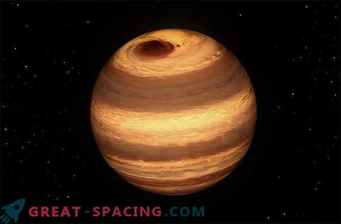 Großer Jupiter - wie ein Sturm auf einem kalten „gescheiterten Stern“ tobt