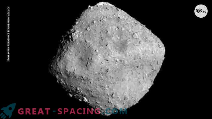 Anzeichen von Wasser auf der Oberfläche des Bennu-Asteroiden