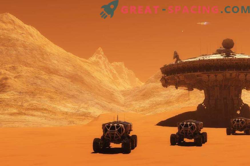 Ilon Musk bietet an, eine Roboterkolonie zum Mars zu schicken