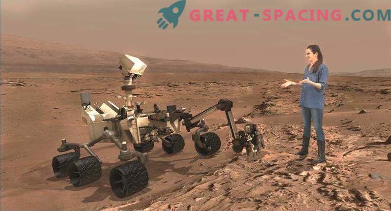 Wie Buzz Aldrin einen virtuellen Spaziergang zum Mars machte