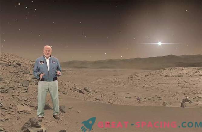 Wie Buzz Aldrin einen virtuellen Spaziergang zum Mars machte