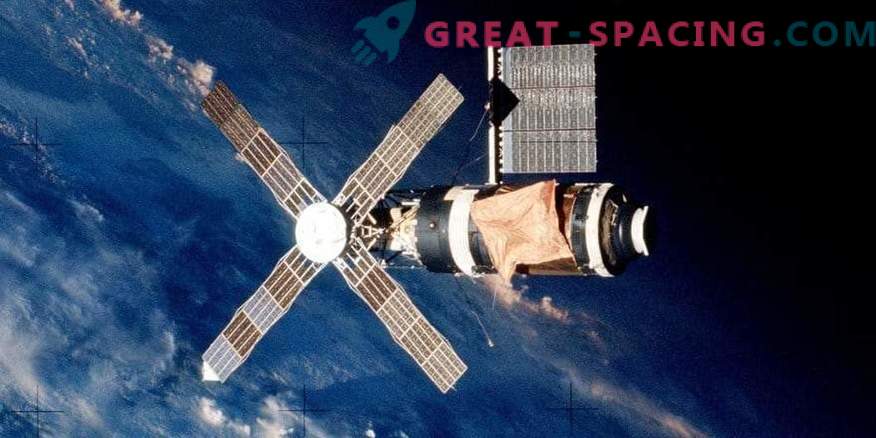 Was ist mit der ersten amerikanischen Skylab-Orbitalstation passiert?