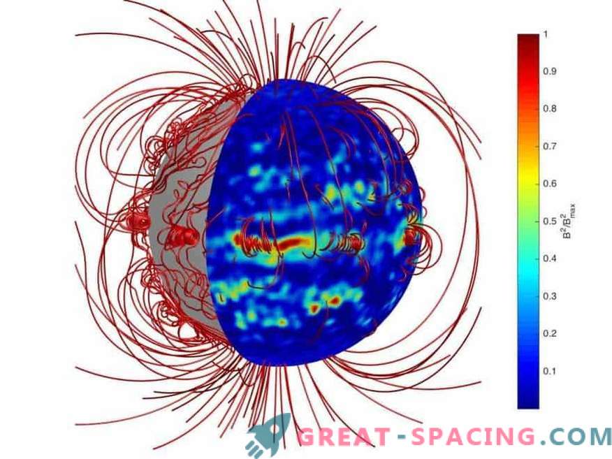 Magnetische Hot Spots auf Neutronensternen überleben Millionen von Jahren.