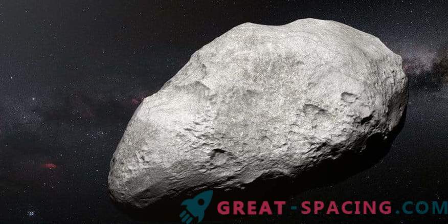 Der verbannte Asteroid wurde im äußeren Teil unseres Systems bemerkt.