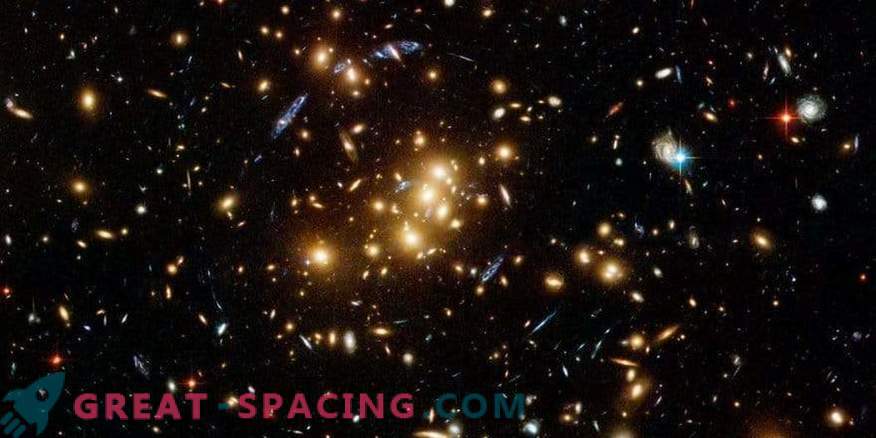 Galaktische Cluster verschmelzen