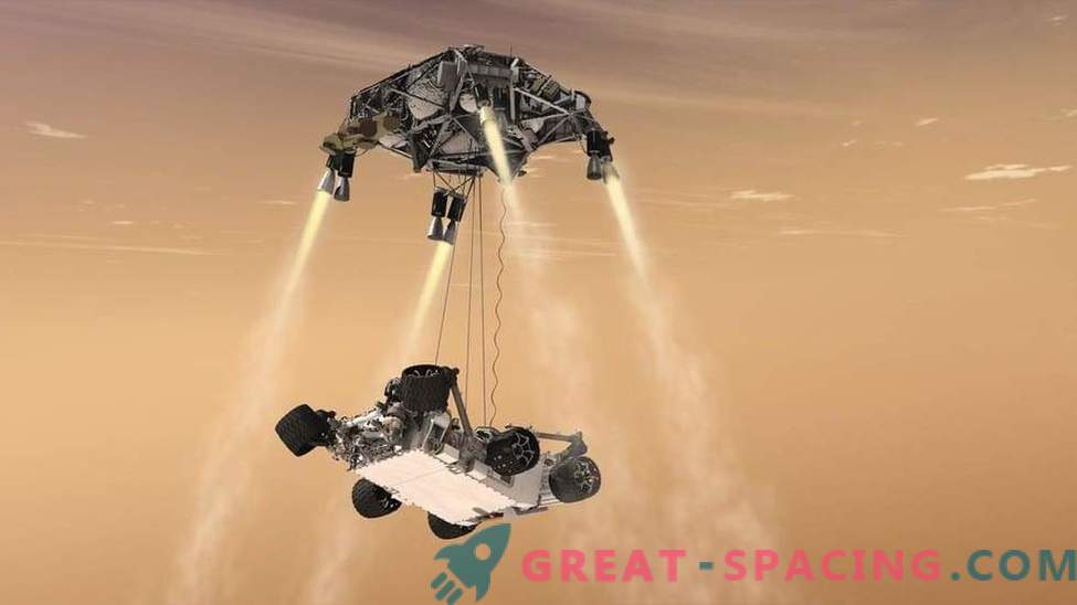 Will the future Martian rover break when landing?