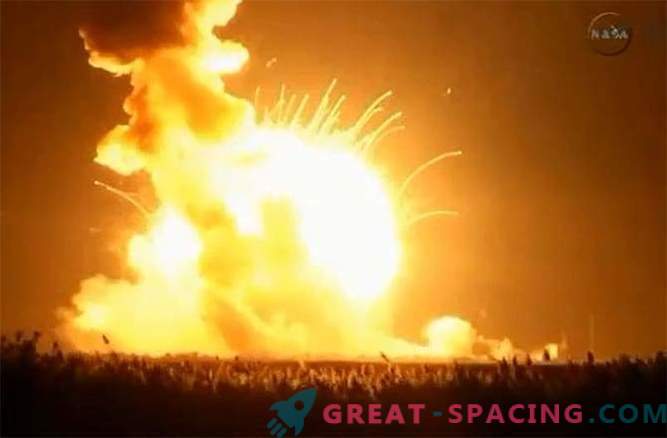 Antares-Rakete explodierte unmittelbar nach dem Start