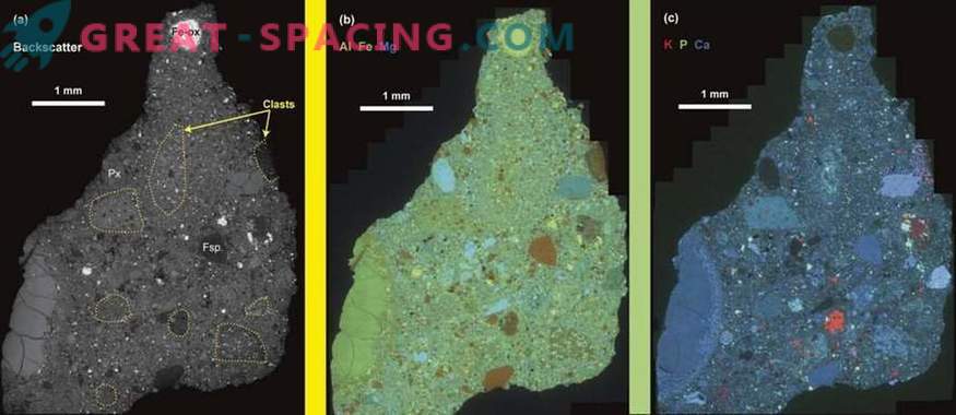 Der antike Meteorit enthüllt die Merkmale der Mars-Topographie.
