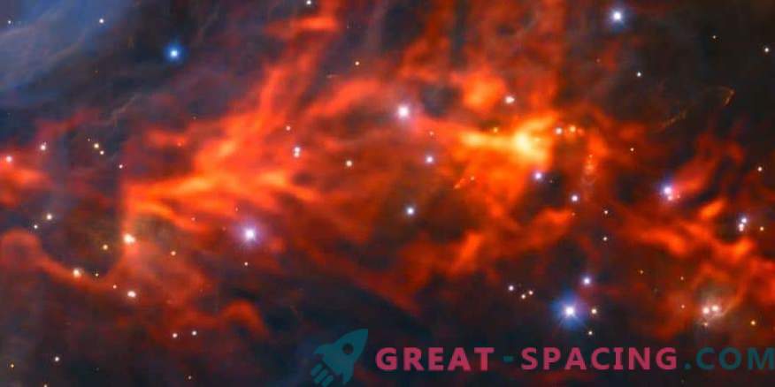 ALMA zeigt das interne Netzwerk des Sternekindergartens