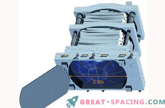 An der Orbitalstation kann eine Laserkanone installiert werden, um Weltraummüll zu zerstören.