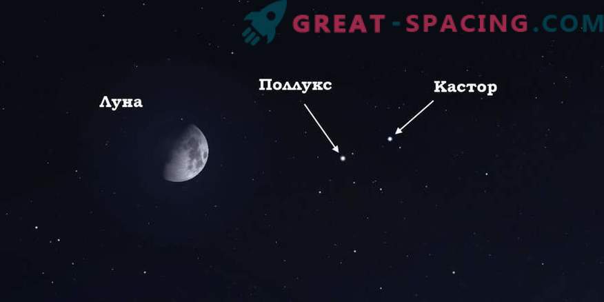 Was der Mond am 13. April 2019 am Nachthimmel anzeigt