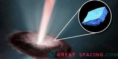 Blaue Kristalle in Meteoriten enthüllen die solare Vergangenheit.