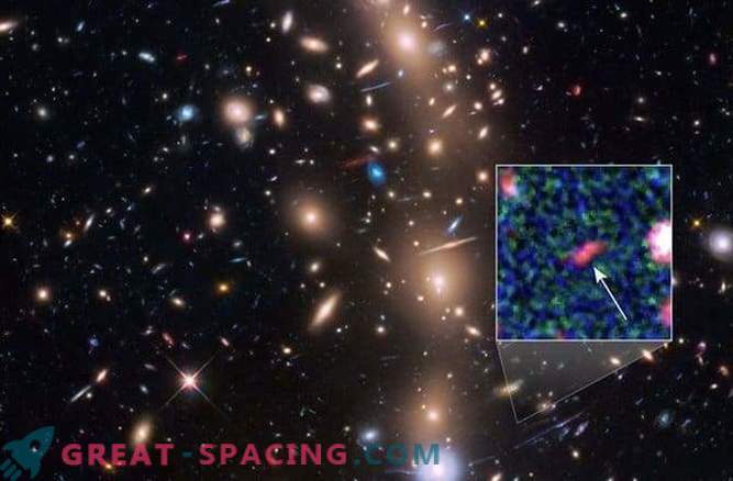 Astronomen entdeckten die am weitesten entfernte Galaxie