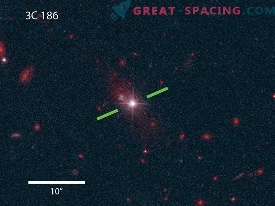 Supermassives Schwarzes Loch entkam der Galaxie 3C186