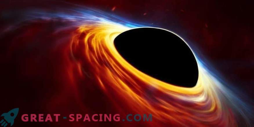 Ein schnelles Schwarzes Loch tötet einen fernen Stern.