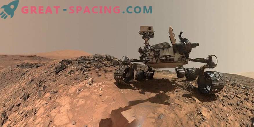 Neues Video vom Mars: Rover Curiosity hinterlässt Vera Rubin
