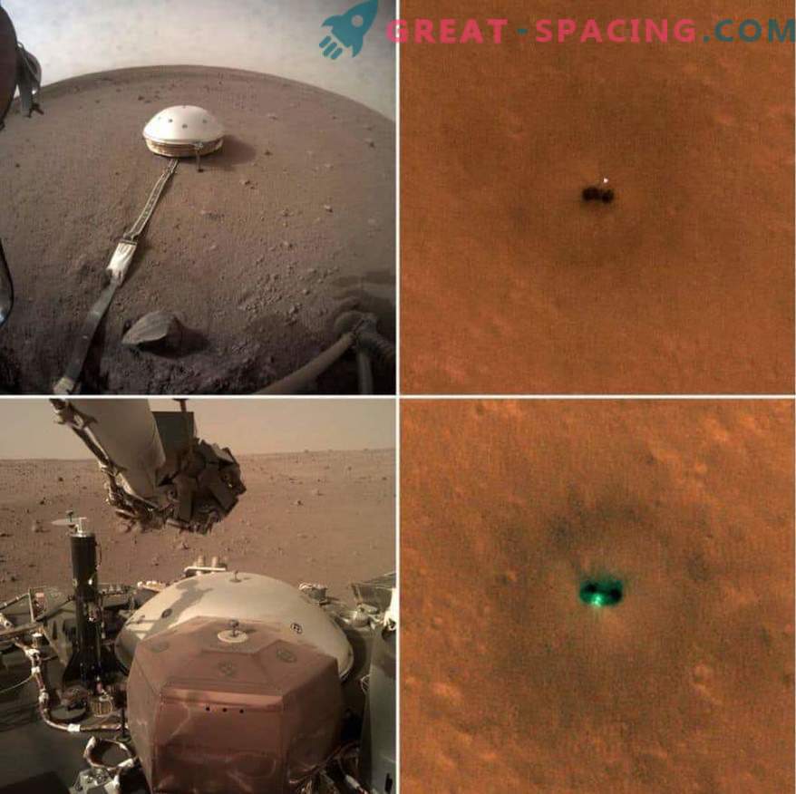 Нови снимки на апарата InSight Mars