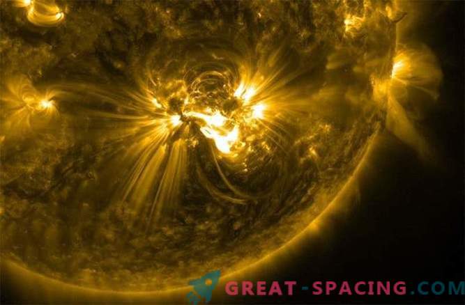 Eine mächtige Sonneneruption der X-Klasse nähert sich der Erde.