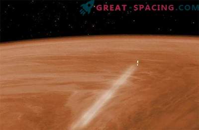 Das Raumschiff begann auf den heißen Wellen der Venusatmosphäre zu „surfen“.