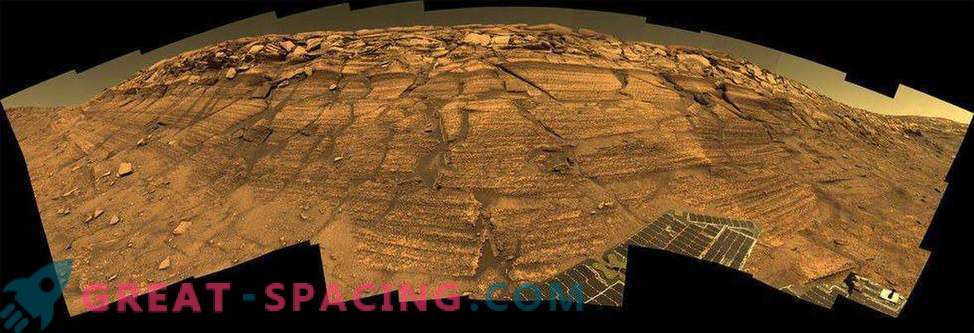 Die erstaunlichen Orte des Meridianplateaus, entdeckt vom Opportunity Rover