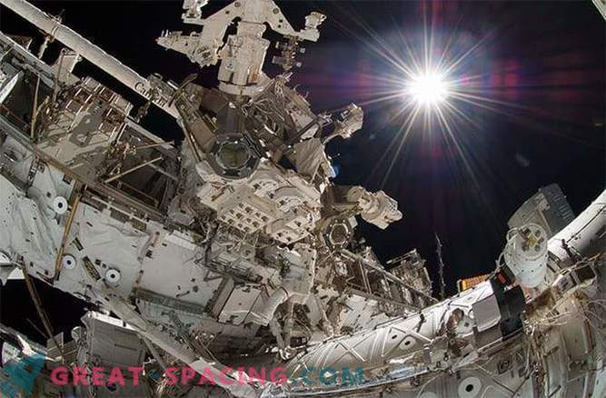 Astronauten bei der Arbeit: Astronauten machten erstaunliche Fotos